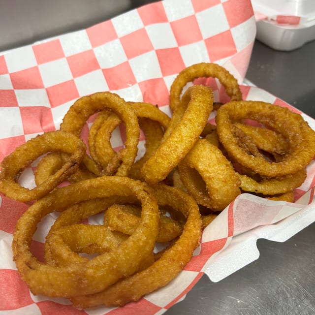 Battered Onion Rings.