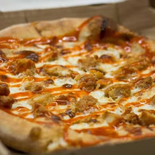 Chicken Wing Pizza.