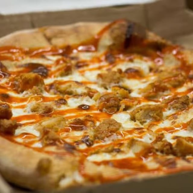 Chicken Wing Pizza.