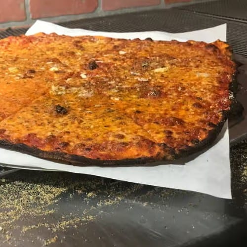 New Haven Style THIN Crust.