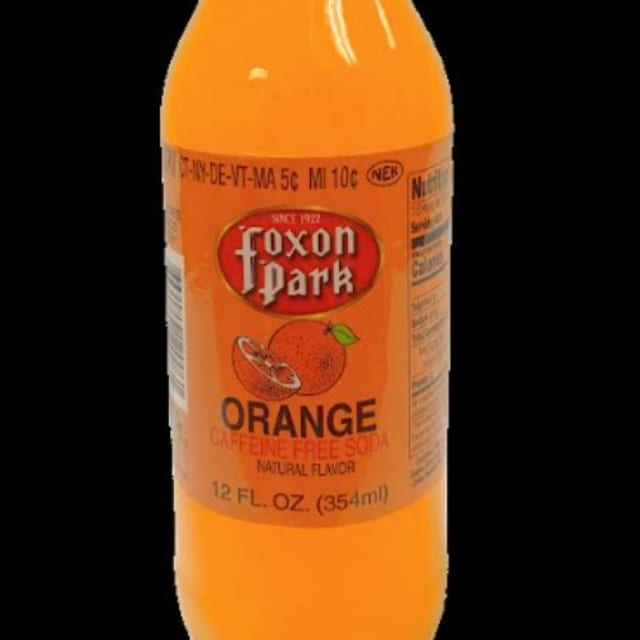 ORANGE SODA Foxon Park (OLD FASHION SODA).