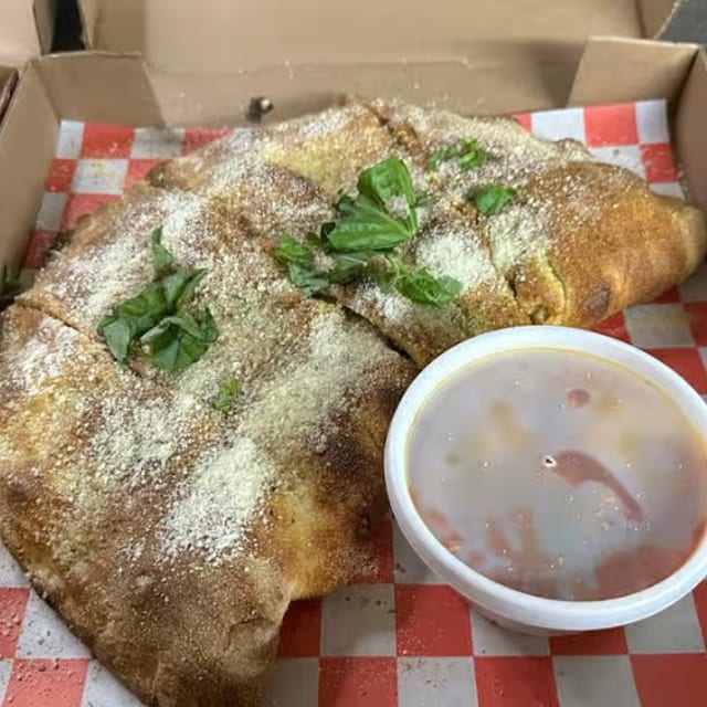 Classic Cheese Calzone.