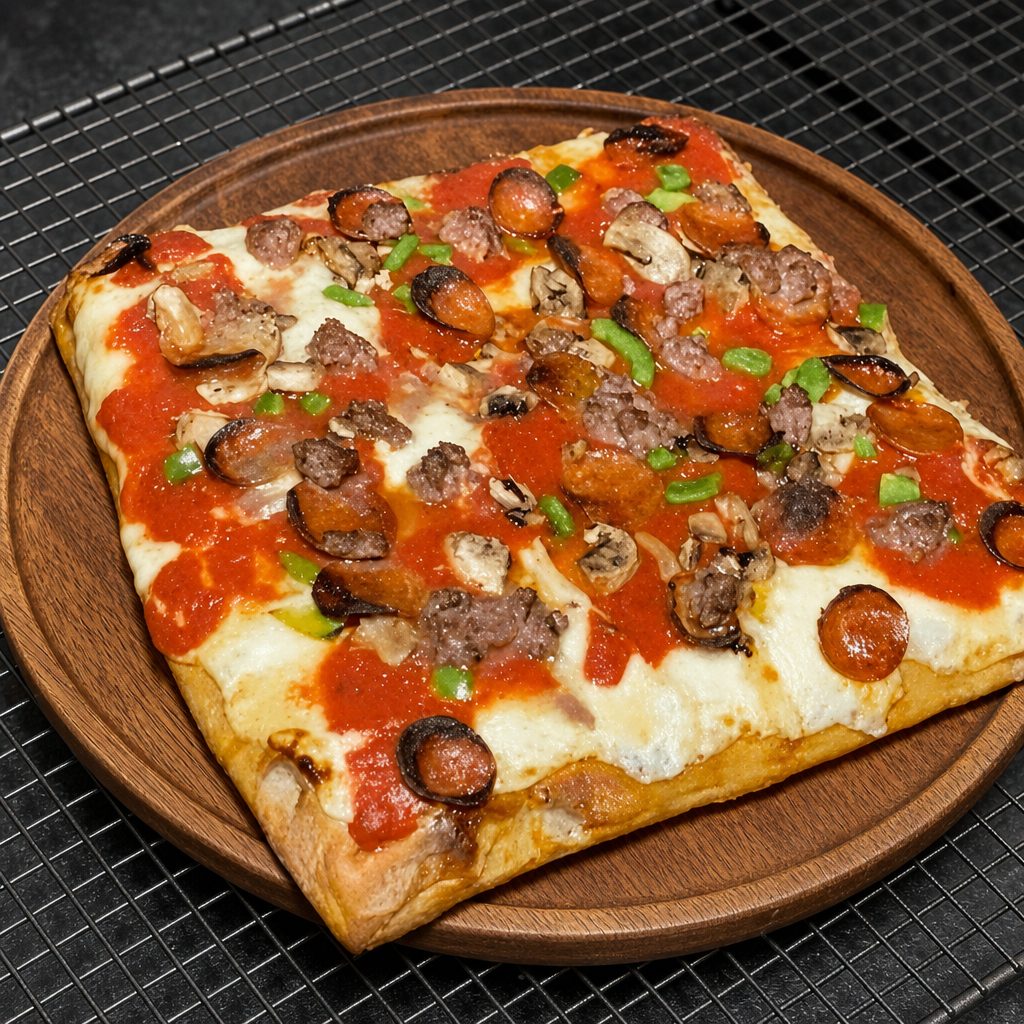 "Sicilian" PAN Style Pizza (Sicilian Pizza).