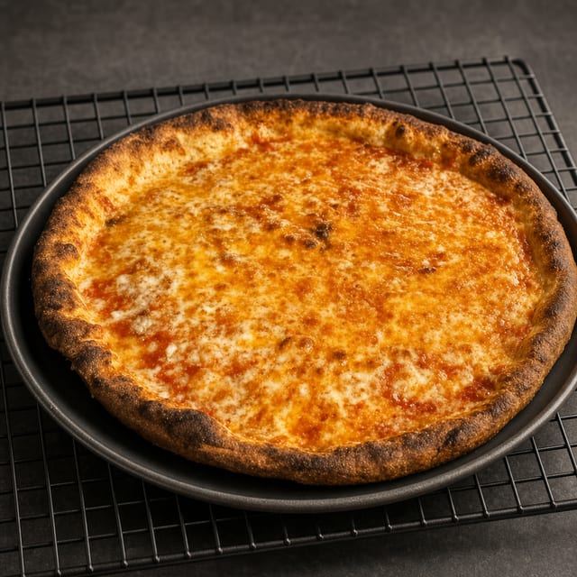 "South Shore" PAN Style Pizza.