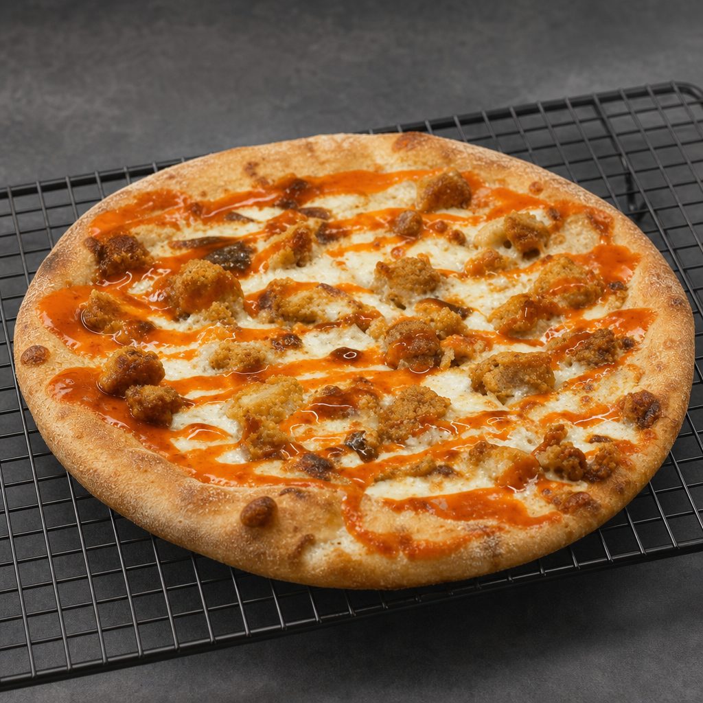 Chicken Wing Pizza.