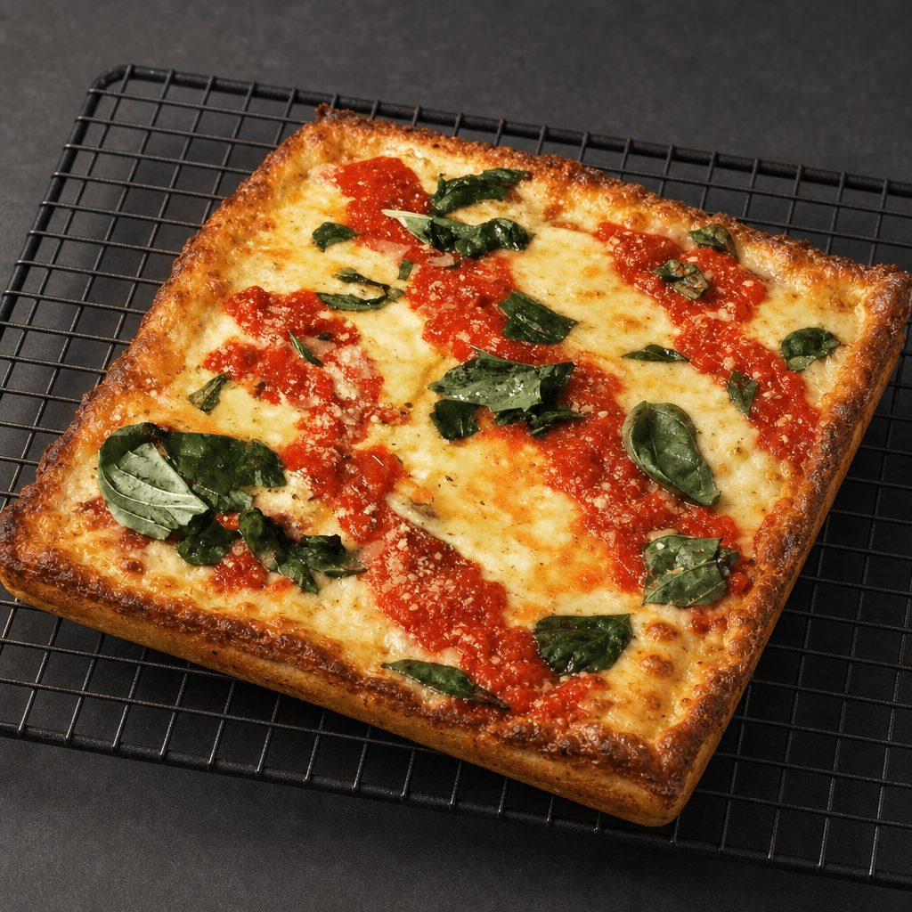 "Grandma" PAN Style Pizza.