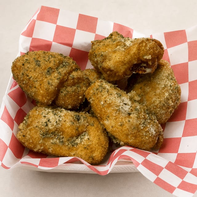 Garlic Parm Knots.