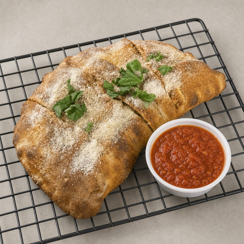 Classic Cheese Calzone.