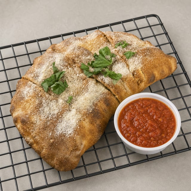 Classic Cheese Calzone.